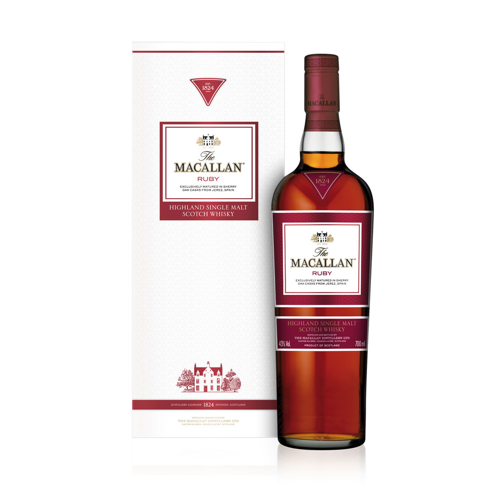 Buy & Send Macallan Ruby 1824 Series Single Malt Scotch Whisky 700ml