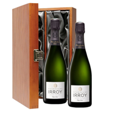 Buy & Send Irroy Extra Brut Champagne 75cl Double Luxury Gift Boxed Champagne (2x75cl)