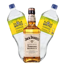 Buy & Send Jack Daniels Honey Whiskey with R.Whites Premium Lemonade Mixer