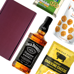 Buy & Send Jack Daniels Tennessee Whisky Nibbles Hamper