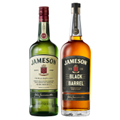 Buy & Send Jameson Triple Distilled and Black Barrel (2x70cl)