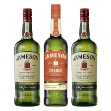 Buy & Send Jameson Whiskey Trio, Triple Distilled, Orange, Stout Edition (3x70cl)