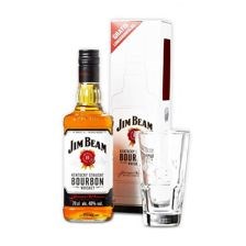 Buy & Send Jim Beam Kentucky Straight Bourbon With Branded glass