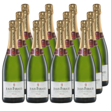 Buy & Send Jules Feraud Brut Champagne 75cl Crate of 12 Champagne