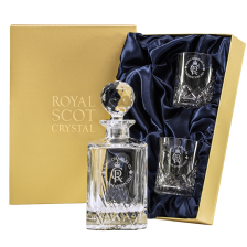 Buy & Send Royal Scot Crystal - King's Coronation - Highland Whisky Set (Presentation Boxed)