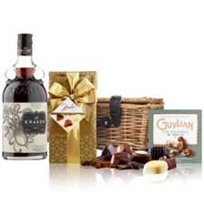 Buy & Send Kraken Black Spiced Rum 70cl And Chocolates Hamper