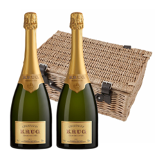Buy & Send Krug Grande Cuvee Editions Champagne 75cl Twin Hamper (2x75cl)