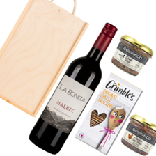 Buy & Send La Bonita Malbec 75cl Red Wine And Pate Gift Box