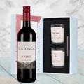 Buy & Send La Bonita Malbec 75cl Red Wine With Love Body & Earth 2 Scented Candle Gift Box