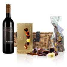 Buy & Send La Bonita Malbec Reserve 75cl Red Wine And Chocolates Hamper