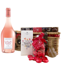 Buy & Send La Chapelle Gordonne Rose - AOC Cotes de Provence Rose And Chocolate Mothers Day Hamper