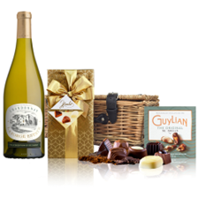 Buy & Send La Forge Estate Chardonnay 75cl White Wine And Chocolates Hamper