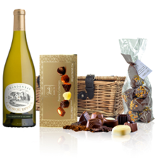 Buy & Send La Forge Estate Chardonnay 75cl White Wine And Chocolates Hamper
