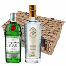 Buy & Send Lakes Gin & Tanqueray Gin Twin Hamper (2x70cl)