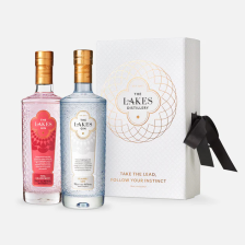 Buy & Send The Lakes Gin Twin Gift Box 2x70cl