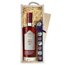 Buy & Send Lakes The One Sherry Cask Whisky & Truffles, Wooden Box