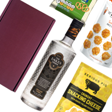 Buy & Send Lakes Vodka 70cl Nibbles Hamper