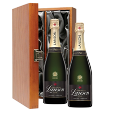 Buy & Send Lanson Le Black Creation 257 Brut Champagne 75cl Double Luxury Gift Boxed Champagne (2x75cl)