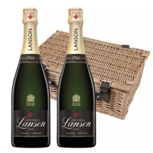 Buy & Send Lanson Le Black Creation 257 Brut Champagne 75cl Twin Hamper (2x75cl)