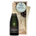 Buy & Send Lanson Le Black Creation Brut Champagne 75cl And Milk Sea Salt Charbonnel Chocolates Box