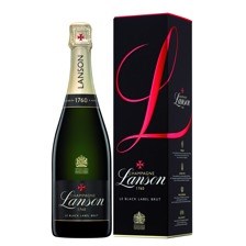 Buy & Send Lanson Le Black Label Brut 75cl Champagne Gift Boxed