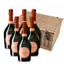 Buy & Send Laurent Perrier Cuvee Rose Champagne 75cl Case of 6 Hamper