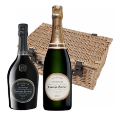 Buy & Send Laurent Perrier La Cuvee and Vintage Brut Twin Hamper (2x75cl)