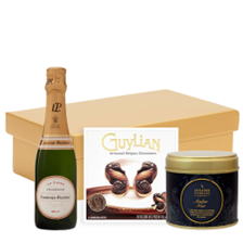 Buy & Send Laurent Perrier La Cuvee Brut Champagne 37.5cl & Candle Gift Hamper
