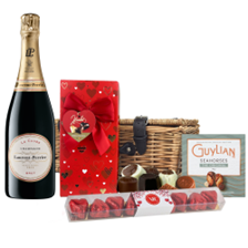 Buy & Send Laurent Perrier La Cuvee Champagne 75cl And Chocolate Love You Hamper