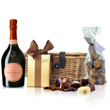 Buy & Send Laurent Perrier Rose Champagne 75cl And Chocolates Hamper