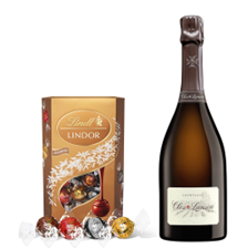 Buy & Send Le Clos Lanson 2006 Brut Vintage Champagne 75cl With Lindt Lindor Assorted Truffles 200g