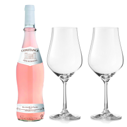Buy & Send Le Provencal Cotes de Provence Rose And Crystal Classic Collection Wine Glasses