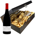 Buy & Send Les Violettes Cotes du Rhone 75cl Red Wine And Glasses In Luxury Presentation Box