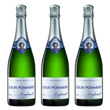 Buy & Send Louis Pommery Brut English Sparkling75cl Treble Bottle Set (3x75cl)