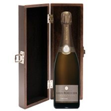 Buy & Send Louis Roederer Brut Vintage 2015 75cl in Elm Wood Gift Box