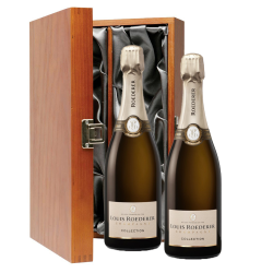 Buy & Send Louis Roederer Collection 242 Champagne 75cl Double Luxury Gift Boxed Champagne (2x75cl)