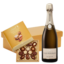 Buy & Send Louis Roederer Collection 243 Champagne 75cl And Lindt Swiss Chocolates Hamper