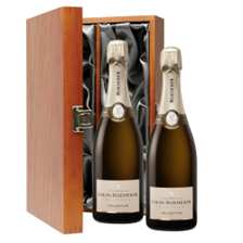 Buy & Send Louis Roederer Collection 243 Champagne 75cl Double Luxury Gift Boxed Champagne (2x75cl)