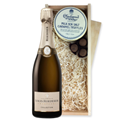 Buy & Send Louis Roederer Collection 245 Champagne 75cl And Milk Sea Salt Charbonnel Chocolates Box