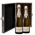 Buy & Send Louis Roederer Collection 245 Champagne 75cl Double Elm Wood Gift Boxed (2x75cl)
