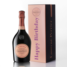 Buy & Send Laurent Perrier Cuvee Rose Happy Birthday Tin 75cl