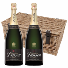 Buy & Send Magnum of Lanson Le Black Label 150cl Duo Magnum Hamper (2x150cl)