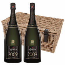 Buy & Send Magnum of Lanson Le Vintage 2009 Champagne 150cl Duo Magnum Hamper (2x150cl)