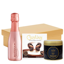 Buy & Send Mini Bottega Rose 20cl & Candle Gift Hamper