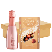 Buy & Send Mini Bottega Rose 20cl And Chocolates In Gift Hamper