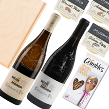 Buy & Send Mixed La Bastide St Dominique Red & White Wine And Pate Duo Gift Box
