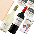Buy & Send Mixed Monte Real Red & White Spanish Wine And Pate Duo Gift Box