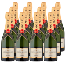 Buy & Send Moet And Chandon Brut Champagne 75cl Crate of 12 Champagne