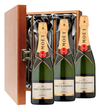 Buy & Send Moet And Chandon Brut Champagne 75cl Treble Luxury Gift Boxed Champagne