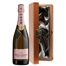 Buy & Send Moet & Chandon Rose Champagne 75cl in Luxury Gift Box